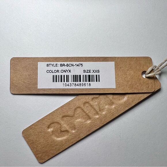 SKIMS Fits Everybody Adaptive Scoop Bralette in Onyx - Picture 5 of 6